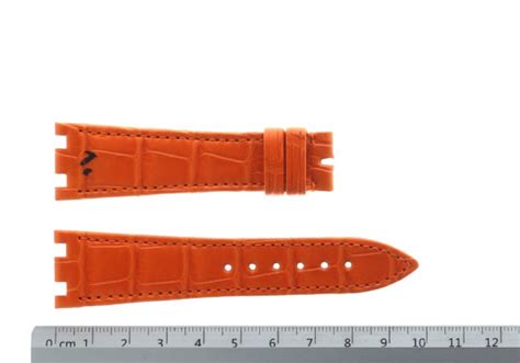 audemars piguet bracelet orange|audemars piguet crocodile strap.